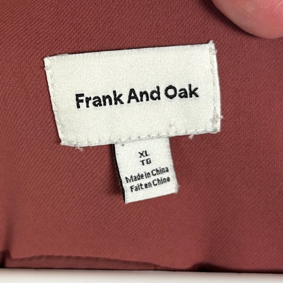 Frank & Oak Belted V-Neck Shift Dress Pockets Womens Size XL Style 2510169 Boho - Picture 4 of 16